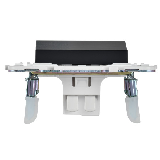 SKANDY Выключ. 1-кл. прох. 10А SK-V02Bl черн. IEK