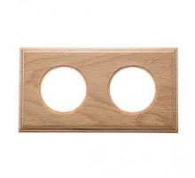 BIRONI Шедель Бук Натурэль Рамка 2-ая Форма квадрат (скрытый монтаж)