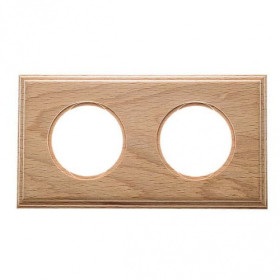 BIRONI Шедель Бук Натурэль Рамка 2-ая Форма квадрат (скрытый монтаж)