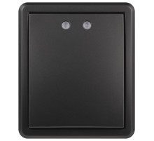 ЭРА Выключатель Эксперт 11-1202-05 с подсветкой IP20 10АХ-250В ОУ антрацит