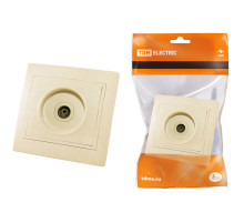 TDM Розетка телевизионная простая (0-2400МГц, 