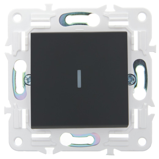 SKANDY Выключ. 1-кл. прох. с инд. 10А SK-V08G граф. IEK