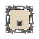 Розетка телефонная RJ11 - Legrand Etika - слоновая кость
