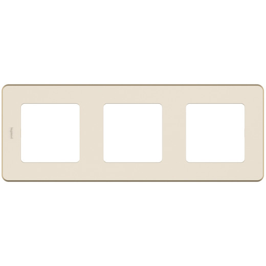 Рамка 3 поста - Legrand/Daccord Inspiria - слоновая кость