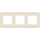Рамка 3 поста - Legrand/Daccord Inspiria - слоновая кость