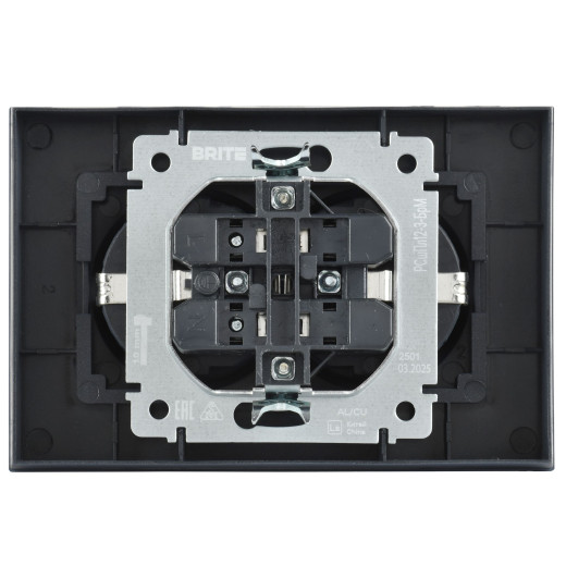 BRITE Роз. 2-я с з/к/ш пл 16А в сб. РСшПл12-3-БрМ мар. IEK