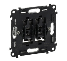 Legrand Valena Мех IN'MATIC Переключатель 2-клавишный 10А 250В.