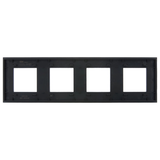 SKANDY Рамка 4-мест. SK-F24G стекло граф. IEK