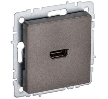 IEK BRITE BASE Темн.бронза Розетка HDMI РHDMI-0-БрТБ