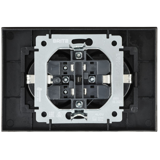 BRITE Роз. 2-я с з/к/ш пл 16А в сб. РСшПл12-3-БрТБ бр. IEK