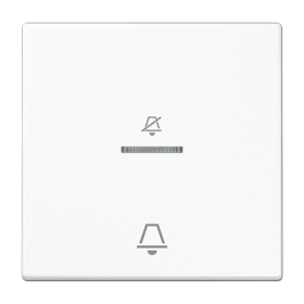 JUNG Клавиша на гостиничный выключатель, корридорный модуль, белый