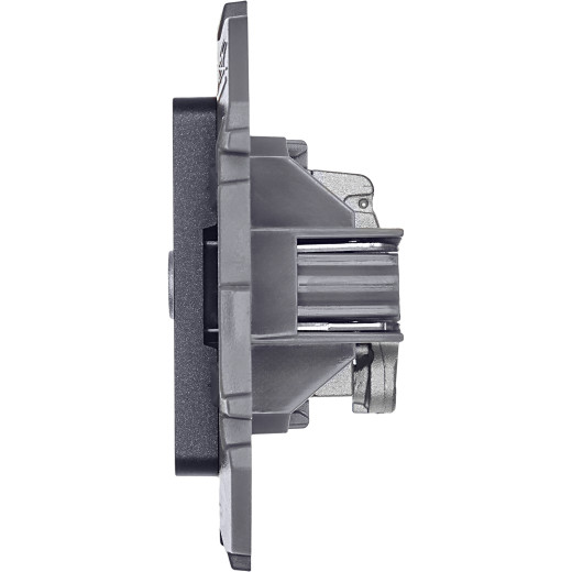 Розетка TV (телевизионная) - Legrand/Daccord Inspiria - оконечная - антрацит