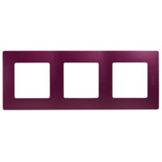 Рамка 3 поста - Legrand Etika - сливовый