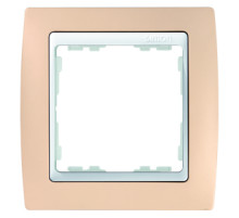 Simon 82 Пастель кремовая Рамка 4-ая