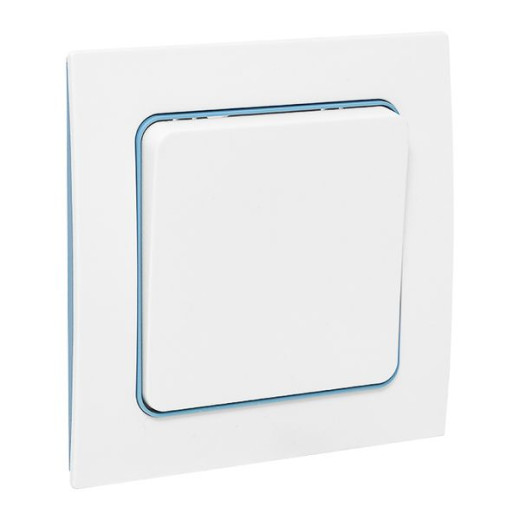 Стокгольм Механизм Выключателя 1-кл. 10А винтовые клеммы белый EKF PROxima