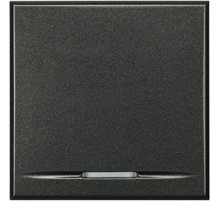 BT Axolute Антрацит Выключатель традиционный,16А, 2 модуля, авт.клеммы.