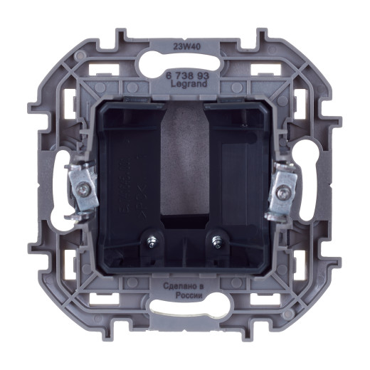 Вывод кабеля IP21 - Legrand/Daccord Inspiria - с зажимом для кабеля - антрацит