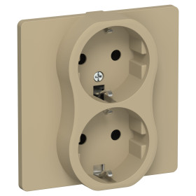 FLITE Роз. 2-я с з/к без з/ш б/к 16А РС12-1-К-ФлХ хак. IEK