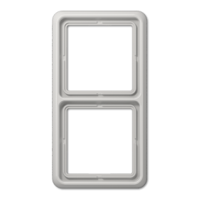 JUNG CD Светло-серая Рамка 2-ая ударопрочная
