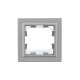 BRITE Рамка 1-мест. IP44 РУ-1-БрА-44 алюм. IEK