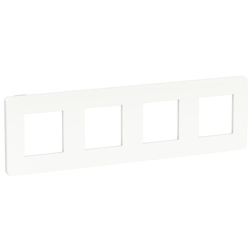 UNICA STUDIO рамка 4-поста, белый/белый