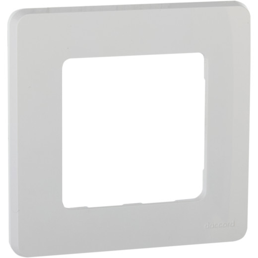 Рамка 1 пост - Legrand/Daccord Inspiria - белый