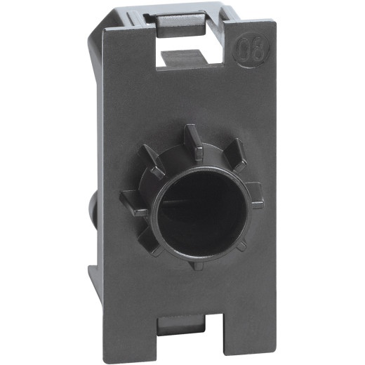 LIVING NOW. Вывод кабеля 1 выход диаметром 9мм 1 модуль.