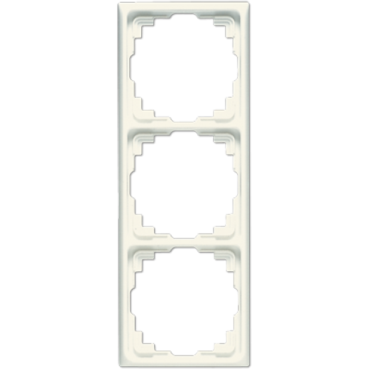 Рамка для инсталляции в кабельных каналах, 3-кратная, слоновая кость