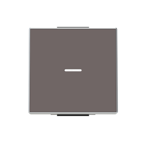 ABB SKY Тауп Клавиша для 1-клавишных выключателей/переключателей/кнопок с линзой подсветки