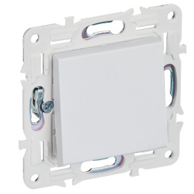 IEK SKANDY Арктический белый Выключатель 1-клавишный перекрестный 10А SK-V03W