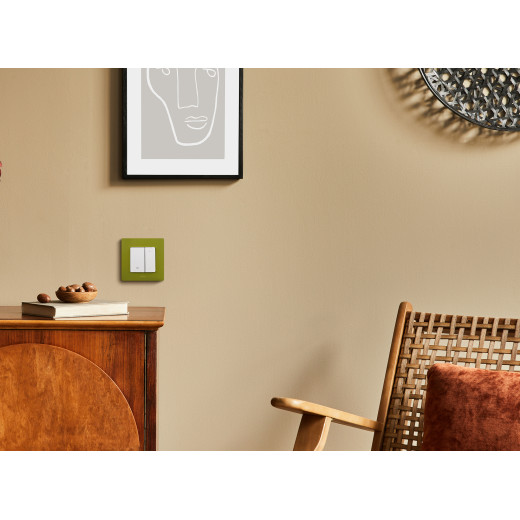 Диммер нажимной универсальный LED - Legrand Etika - 400Вт без нейтрали - белый