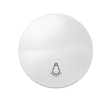 Simon 88 Белая Клавиша 1-ая с символом 