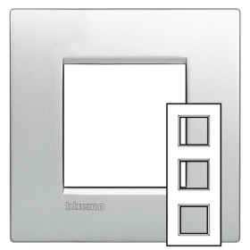 BT LL Алюминий Рамка AIR 2+2+2 мод 71мм.