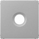 Valena LIFE.Лицевая панель для розеток ТВ.Алюминий