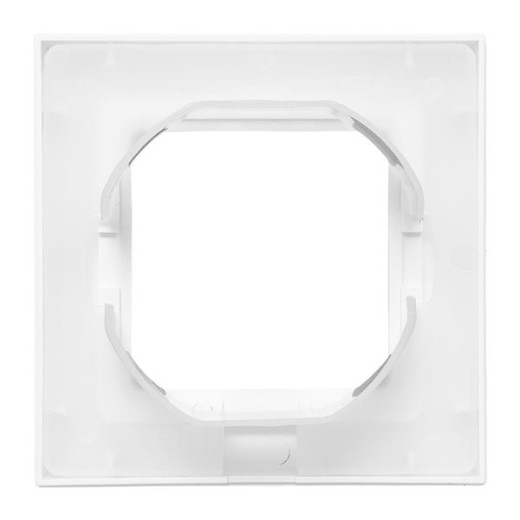 1 - местная рамка, IP44, белая, пластик Эпика EKF