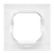 1 - местная рамка, IP44, белая, пластик Эпика EKF