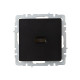 BRITE Роз. HDMI РHDMI-0-БрЧ черн. IEK