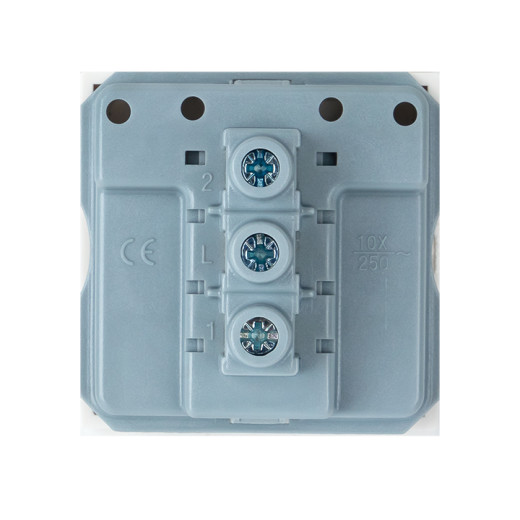 Выключатель 1-кл. проходной 10А, без индикатора EKF