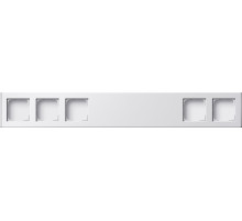 Gira Профиль 55 с фронтальным вводом. пятиместный