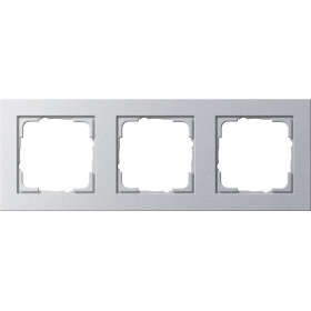 Gira E2 Алюминий Рамка 3-ая