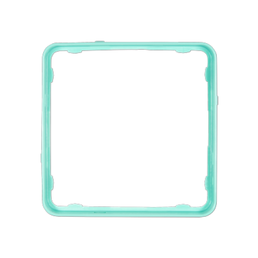 Внутренняя цветная рамка, салатовая