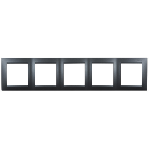 Рамка 5 постов, графит