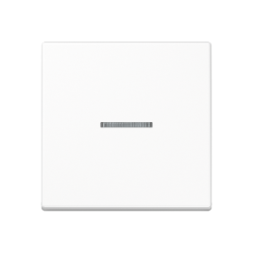 JUNG Клавиша для выключателя с подсветкой, белый