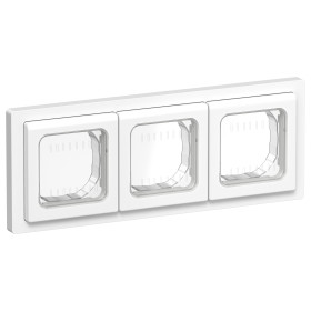 FLITE Рамка 3-мест. IP55 Рпро-3-55-ФлБ бел. IEK