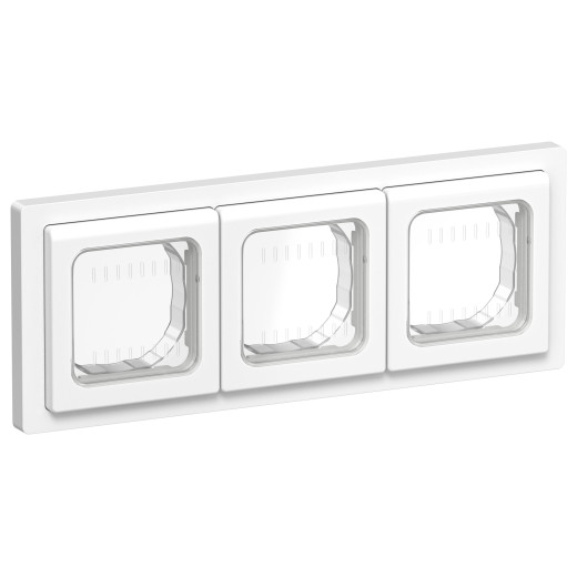 FLITE Рамка 3-мест. IP55 Рпро-3-55-ФлБ бел. IEK