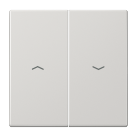 JUNG LS 990 Светло-серая Клавиша 2-ая жалюзийная