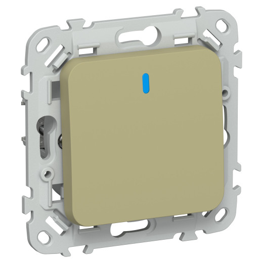 FLITE Выключ. 1-кл. прох. с инд. 10А ВС61-1-1-ФлО ол. IEK