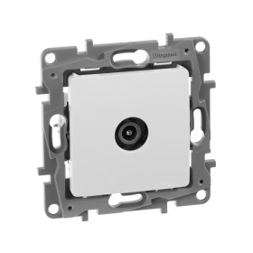 Legrand Etika Белый Розетка TV проходная, 15дБ.
