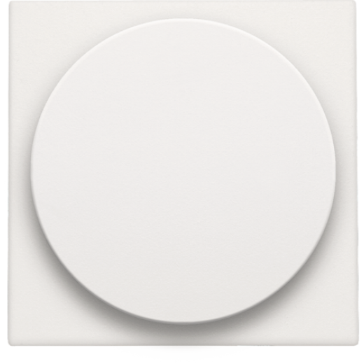 Накладка поворотного диммера, белый