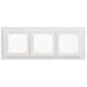 FLITE Рамка 3-мест. IP55 Рпро-3-55-ФлБ бел. IEK